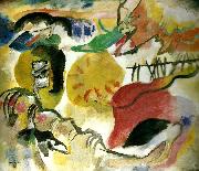 Wassily Kandinsky improviseation 27,garden of lov oil painting